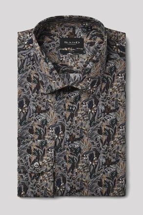 Sand Copenhagen Mens State N 2 Pattern Shirt In Multi