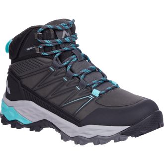 McKinley Wanderschuh MCKINLEY Tahsis MID AQX W, Damen, Gr. 36, grau (anthrazit, mint schwarz), Synthetik, Schuhe Wanderschuh, wasserdicht