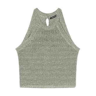 A|X Armani Exchange Tops - Dames - Tops - Groen - Maat: L Katoen