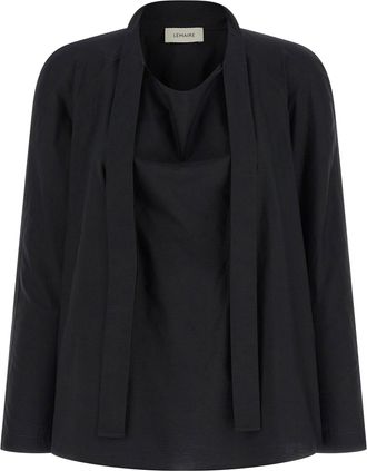 Christophe Lemaire Ascot Blouse - Black