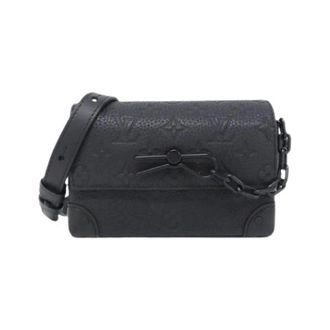Louis Vuitton Pre-owned Steamer Wearable Wallet Monogram Taurillon Schoudertas - Dames - Pre-owned - Zwart - Maat: ONE Size Leer