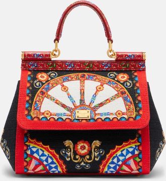 Dolce & Gabbana Sicily Medium printed top-handle bag