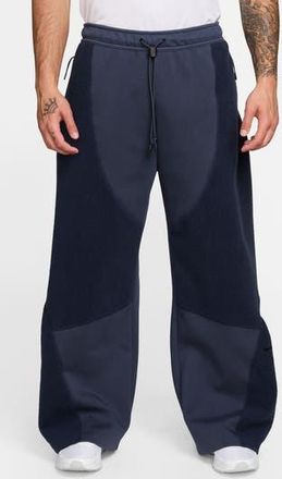 Nike Boreas Tech Fleece Windwall Pants in Thunder Blue/Obsidian/Black at Nordstrom Rack, Size Xx-Large