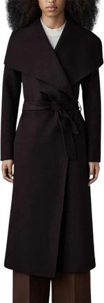 Mackage Wool & Leather Wrap Coat
