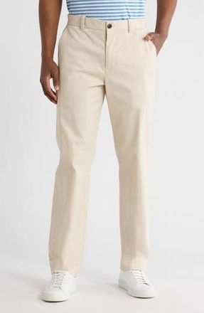 Brooks Brothers Stretch Cotton Twill Straight Leg Chino Pants in Oatmeal at Nordstrom Rack, Size 36 X 32