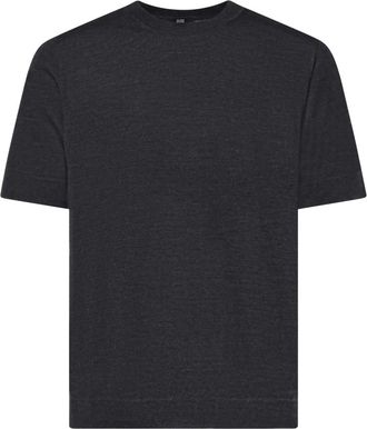 Alpha Studio T-shirt met ronde hals - Heren - Tops - Grijs - Maat: 3XL Wol