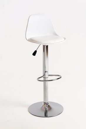 Regalos Miguel Pack 6 Taburetes color blanco en polipiel