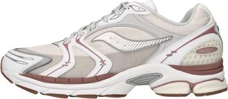 Saucony Progrid Triumph 4 - Heren - Hardloopschoenen - Wit - 43 EU - Leer - Fitness