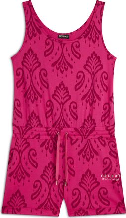 Freddy Tuta corta floreale in jersey con top a canotta