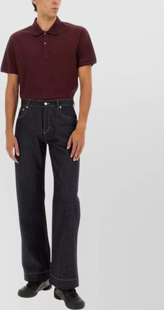 Alexander McQueen cotton polo shirt