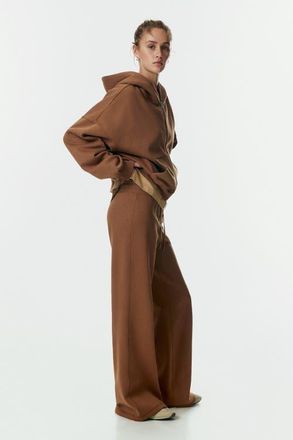H&M Flared Sweatpants in Brown at Nordstrom, Size X-Small