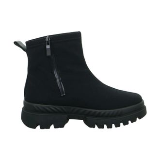 Ara Mood Enkellaarsjes - Dames - Schoenen - Zwart - Maat: 38 1/2 EU Zijde