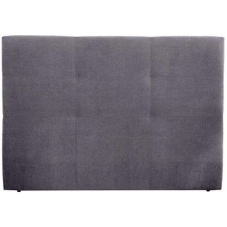 Colchones Aznar Cabecero De Cama Deco Tapizado En Tela Cama De 135 - Antracita