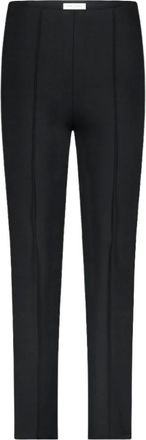 Jane Lushka Dames, Broeken, Zwart, Maat: S Viscose