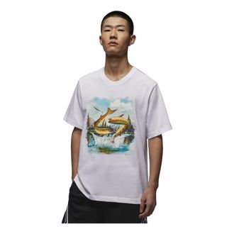Nike AS M J SS CREW LD T-Shirt Asia Sizing White HJ2408-100