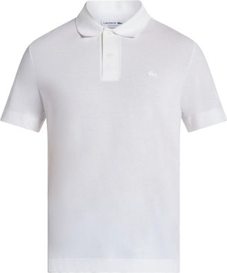 Lacoste logo-patch polo shirt - men - Cotton - 2 - White