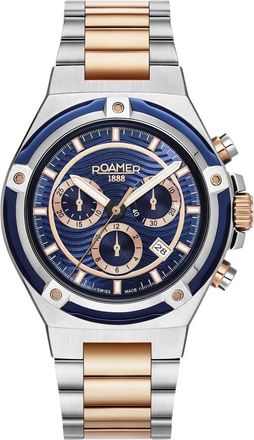 Roamer Tempomaster Chrono - Heren - Horloges - Grijs - ONE Size - Accessoires