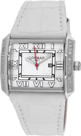 Locman Womens Classic White Dial Watch