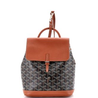 Goyard Alpin Backpack Coated Canvas Mini