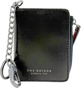 The Bridge Lupo Wallet W/Chain - Heren - Portefeuilles - Zwart - ONE Size - Leer - Accessoires