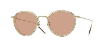 Oliver Peoples OV1318T TK-8 5327 Mens Sunglasses Gold Size 48