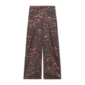Momoni Pantalones Aoki BIS - Trousers - Mujer - Marr&oacute;n - 2XS
