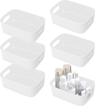 OEM Juego De 6 Cajas De Almacenamiento De Pl&aacute;stico, Cestas De Almacenamiento, Cajas De Almacenamiento Para Cocina, Cestas Y Cajas De Almacenamiento Para B