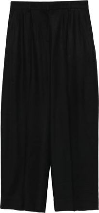 Toteme Pantaloni in flanella - Nero