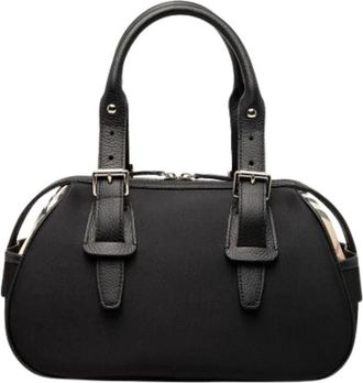 Burberry Borsa Pre-owned in Nylon - - Pre-owned - Donna - Nero - ONE SIZE