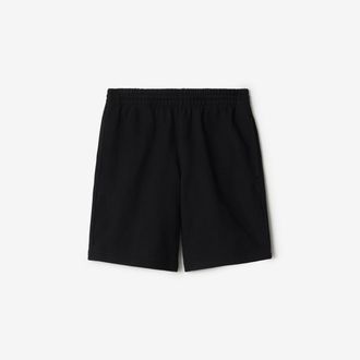 Burberry Cross Stitch EKD Cotton Shorts, Size: XXXL