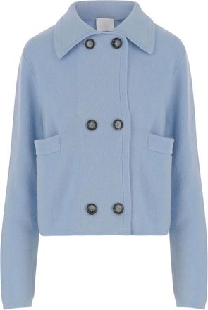 Allude Cardigan doppiopetto - Blu