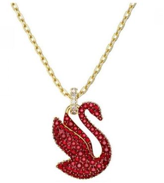 Swarovski Swan Gold-Tone Plated Pendant
