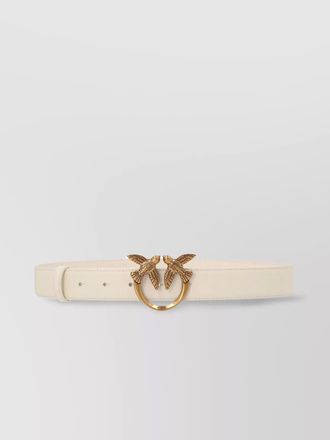 Pinko leather love berry belt