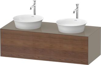 Duravit Tulip Blanco, Mueble De Pared, Ancho 1300 X Fondo 550mm, - Duravit