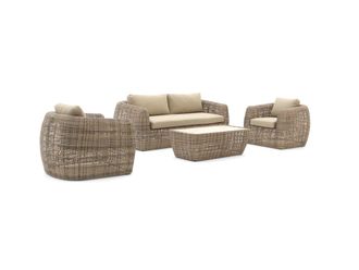 Intenso Furniture Intenso Marecchia stoel-bank loungeset 4-delig