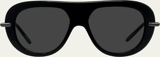Loewe Slim 52mm Pilot Sunglasses
