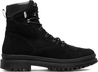 Les Deux Tyler lace-up boots - Zwart