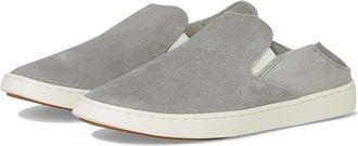 Olukai Pehuea Luxe Womens Shoes Ash/Ash : 6.5 B - Medium, Suede