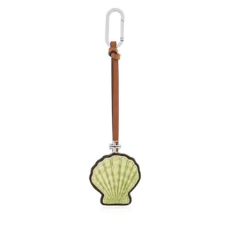 Tory Burch Tory Burch, Keyrings, female, Green, Size: ONE SIZE Shell-shaped Keychain