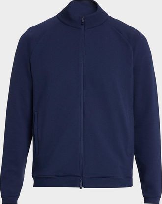Peter Millar Men & apos;s Cradle Pique Performance Full-Zip Jacket