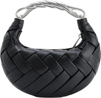 Generic Compatible For Women Handbag Solid Color Crossbody Leather Simple Retro(Black)