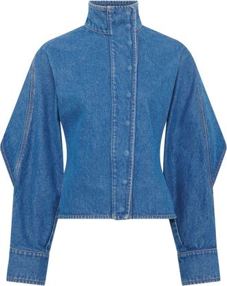 Marine Serre Moon Laser Denim Shirt