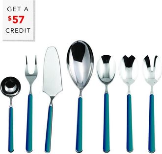 Mepra 7Pc Flatware Set With $57 Credit