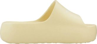 Tommy Jeans Chunky Flatform Slippers - Dames - Sandalen - Geel - 41 EU - Schoenen