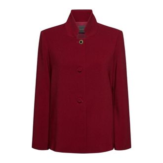 Elena Miro R011P0 Jacket - - Jackets - Donna - Rosso - XL
