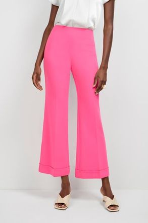 Trina Turk Loren Pant in Magenta Milano at Nordstrom, Size 00