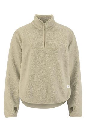 Craft Join High Pile Fleece Half Zip Pullover in Hay at Nordstrom, Size X-Large