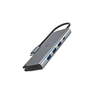 C&A Cygnett Cy3318hubc3 Base Para Port&aacute;til Y Replicador De Puertos Usb 2.0 Type-c