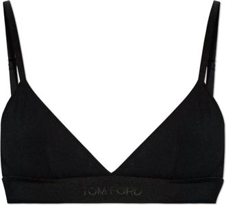 Tom Ford Logo Bra - Dames - BHs - Zwart - XS - Ondergoed