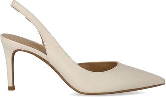Michael Kors D&Eacute;COLLET&Eacute; SLINGBACK ALINA FLEX CREMA MICHAEL KORS